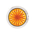 39226 by UNITED PACIFIC - Clearance Light - 2 LED, Mini Watermelon, Amber LED/Lens, Dual Function