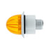 39226 by UNITED PACIFIC - Clearance Light - 2 LED, Mini Watermelon, Amber LED/Lens, Dual Function