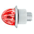 39229 by UNITED PACIFIC - Clearance Light - 2 LED, Mini Watermelon, Red LED, Clear Lens, Dual Function