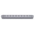 39308 by UNITED PACIFIC - Turn Signal Light - 10 LED 9" Turn Signal Light Bar, with Bezel, Amber LED/Clear Lens