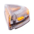 39437 by UNITED PACIFIC - Turn Signal Light - 37 LED, with Chrome Base, Amber LED/Clear Lens, for Peterbilt