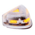 39437 by UNITED PACIFIC - Turn Signal Light - 37 LED, with Chrome Base, Amber LED/Clear Lens, for Peterbilt