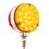 39443 by UNITED PACIFIC - 42-LED Reflector Double Face Competition Series Turn Signal Light, Amber and Red