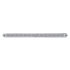 39806 by UNITED PACIFIC - Auxiliary Light - 14 LED 12" Auxiliary Strip Light, with Bezel, White LED/Clear Lens