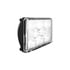 31359 by UNITED PACIFIC - Headlight - 8 High Power, LED, RH/LH, 4 x 6", Rectangle, Chrome Housing, High Beam