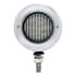 31816 by UNITED PACIFIC - Marker Light - Double Face, LED, Assembly, with Bezel, 13 LED, Clear Lens/Red LED, Stainless Steel, Round Design