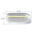 32858 by UNITED PACIFIC - Headlight Housing - Driver Side, 19 LED, Amber LED/Clear Lens, for 2008-2023 Peterbilt 389