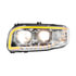 32916 by UNITED PACIFIC - Headlight - Left Side, LED, Projector, Chrome Housing, with Turn Signal and Light Bar