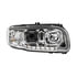 32917 by UNITED PACIFIC - Headlight - Right Side, LED, Projector, Chrome Housing, with Turn Signal and Light Bar