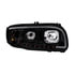 32919 by UNITED PACIFIC - Headlight - Right Side, LED, Projector, Blackout, with Turn Signal and Light Bar