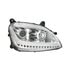 32925 by UNITED PACIFIC - Headlight - Right Side, LED, Projector, Chrome Housing, with Position and Sequential Light