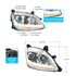 32925 by UNITED PACIFIC - Headlight - Right Side, LED, Projector, Chrome Housing, with Position and Sequential Light