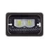 34134 by UNITED PACIFIC - Headlight - RH/LH, LED, Heated, 4 x 6", Rectangle, Black Housing, High Beam, with Black Reflector