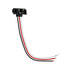 34216P by UNITED PACIFIC - Wiring Harness - 3 Wire Pigtail, with 3-Prong Right Angle Plug, 12" Lead