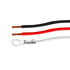 34216P by UNITED PACIFIC - Wiring Harness - 3 Wire Pigtail, with 3-Prong Right Angle Plug, 12" Lead