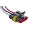 34238 by UNITED PACIFIC - Multi-Purpose Wiring Harness - Bulk, 3-Wire Pin Plug, 16 Gauge Wire