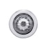 34850 by UNITED PACIFIC - Clearance Light - 4 LED, Red LED, Clear Lens, Dual Function, Mini Watermelon Style