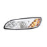 34853 by UNITED PACIFIC - Headlight Assembly - Driver Side, Chrome, LED, with Color Changing Position Light Bar