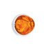 35009 by UNITED PACIFIC - Marker Light - Amber Lens, LED, Stainless Steel Bezel, Watermelon Style