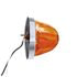 35009 by UNITED PACIFIC - Marker Light - Amber Lens, LED, Stainless Steel Bezel, Watermelon Style