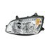 35719 by UNITED PACIFIC - Headlight - Left Side, Full LED, Chrome Housing, fits 2008-2017 Kenworth T660