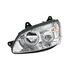 35719 by UNITED PACIFIC - Headlight - Left Side, Full LED, Chrome Housing, fits 2008-2017 Kenworth T660