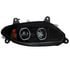 35736 by UNITED PACIFIC - Headlight - R/H, Black, 17 LED, for 2018-2023 International LT Trucks