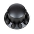 10335 by UNITED PACIFIC - Axle Hub Cover - Axle Cover, Rear, Matte Black, Dome, with 33mm Thread-On Nut Cover