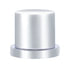 10759B by UNITED PACIFIC - Wheel Lug Nut Cover - 33mm x 1 5/8", Chrome, Plastic, Flat Top, Push-On