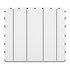 21050 by UNITED PACIFIC - Grille Insert - Aluminum, Billet Style, with Horizontal Bars, for Peterbilt 389