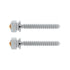 24051 by UNITED PACIFIC - Dash Panel Screw - Dash Screw, Chrome, Long, with Copper Diamond, for Freightliner