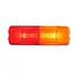 31050ARK-B by UNITED PACIFIC - Clearance/Marker Light - Incandescent, Amber and Red Lens, Rectangle Design, Fender Mount, Black Bracket