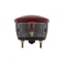 31126 by UNITED PACIFIC - Brake/Tail/Turn Signal Light - Universal Stud-Mount, with License Light