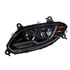 35759 by UNITED PACIFIC - Headlight Assembly - LH, LED, Black Housing, High/Low Beam, with Amber LED Signal Light, White LED Position Light and Amber LED Side Marker