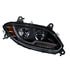 35760 by UNITED PACIFIC - Headlight Assembly - RH, LED, Black Housing, High/Low Beam, with Amber LED Signal Light, White LED Position Light and Amber LED Side Marker