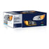 35810 by UNITED PACIFIC - Projection Headlight Assembly - LH, Black Housing, High/Low Beam, H11/HB3 Bulb, with Amber 6 LED Signal Light, White LED Position Light and LED Side Marker, Back Cover Included