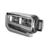 35911 by UNITED PACIFIC - Headlight - L/H, LED Projector, Chrome Inner Housing, with Turn Signal Light