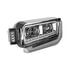 35912 by UNITED PACIFIC - Headlight - R/H, LED Projector, Chrome Inner Housing, with Turn Signal Light