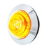 36035 by UNITED PACIFIC - Clearance/Marker Light - 1.25 in., Round, 6 Amber LEDs, Amber Lens, Dual Function