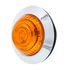 36035 by UNITED PACIFIC - Clearance/Marker Light - 1.25 in., Round, 6 Amber LEDs, Amber Lens, Dual Function