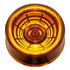 36579 by UNITED PACIFIC - Clearance/Marker Light - 4 LED, 2-1/2" Round, Abyss Lens Design, with Plastic Housing, Amber LED/Amber Lens