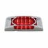 36894 by UNITED PACIFIC - Clearance/Marker Light, with Chrome Bezel, 16 LED, Reflector, Red LED,/Red Lens