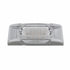 36895 by UNITED PACIFIC - Clearance/Marker Light, with Chrome Bezel, 16 LED, Reflector, Amber LED,/Clear Lens