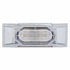 36895 by UNITED PACIFIC - Clearance/Marker Light, with Chrome Bezel, 16 LED, Reflector, Amber LED,/Clear Lens