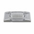 36896 by UNITED PACIFIC - Clearance/Marker Light, with Chrome Bezel, 16 LED, Reflector, Red LED,/Clear Lens