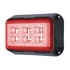 37164B by UNITED PACIFIC - Multi-Purpose Warning Light - 6 High Power LED Rectangular Warning Light, Red LED