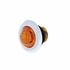 37967 by UNITED PACIFIC - Clearance/Marker Light - with Bezel, 3 LED, Dual Function, Mini, Amber LED/Amber Lens