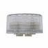 38030 by UNITED PACIFIC - Auxiliary Light - Carded, 2" Round, 9 LED, White LED, Clear Lens, Single Function