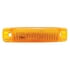 38165 by UNITED PACIFIC - Clearance/Marker Light - 6 LED Streamline , Amber LED/Amber Lens, Rectangle Design