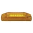 38165 by UNITED PACIFIC - Clearance/Marker Light - 6 LED Streamline , Amber LED/Amber Lens, Rectangle Design